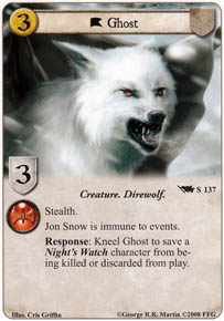 Ghost - Core Set - Game Of Thrones Lcg - Game Of Thrones Card Browser 