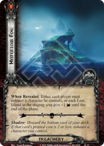 Mysterious Fog - The Grey Havens - Lord Of The Rings Lcg - Lord Of The 