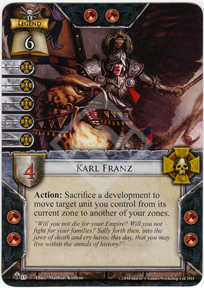 Karl Franz Legends Warhammer Invasion Lcg Warhammer Invasion Card Spoilers Card Game Db