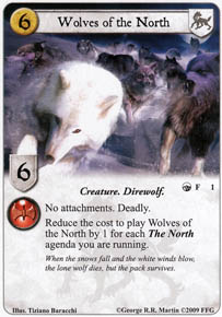 Wolves of the North - Wolves of the North - Game of Thrones LCG - Game ...