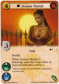 Arianne Martell - Princes of the Sun - Game of Thrones LCG - Game of ...