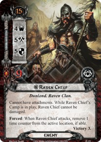 Raven Chief - The Antlered Crown - Lord of the Rings LCG - Lord of the ...