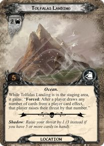 Tolfalas Landing - The Hunt for the Dreadnaught - Lord of the Rings LCG ...