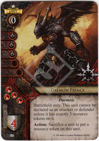 Daemon Prince - The Imperial Throne - Warhammer: Invasion LCG ...